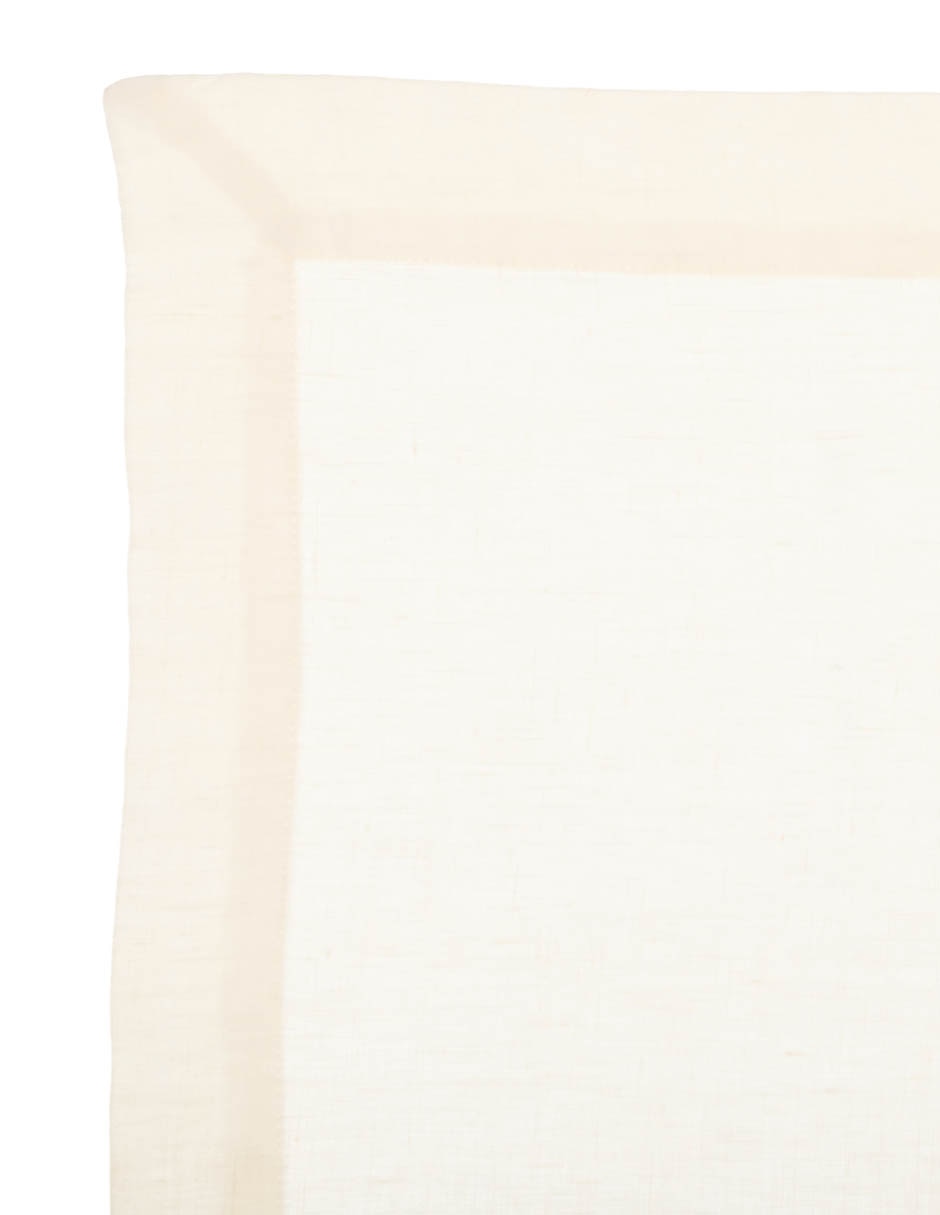 Mantel rectangular de lino Lino 4