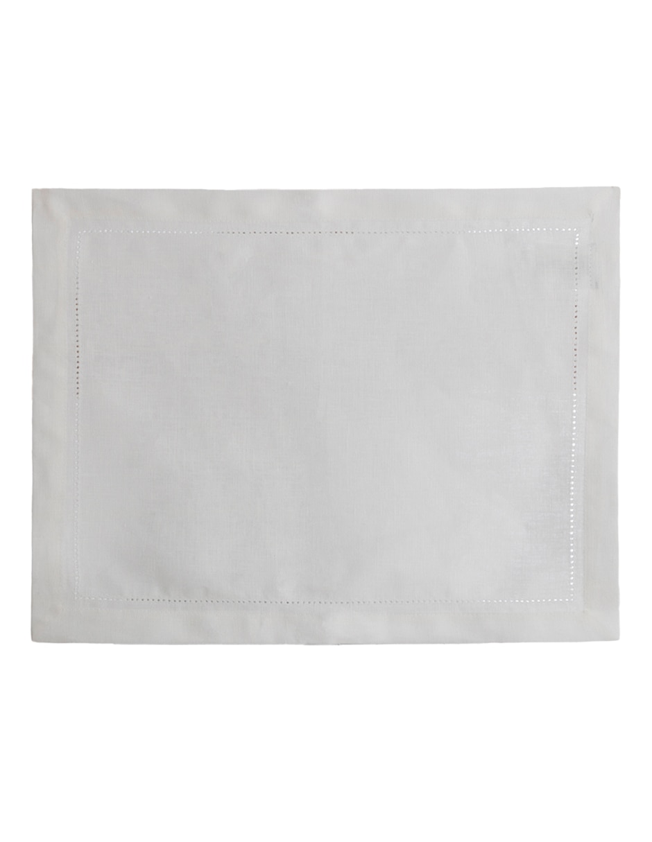 Mantel rectangular de lino Bacalar 4
