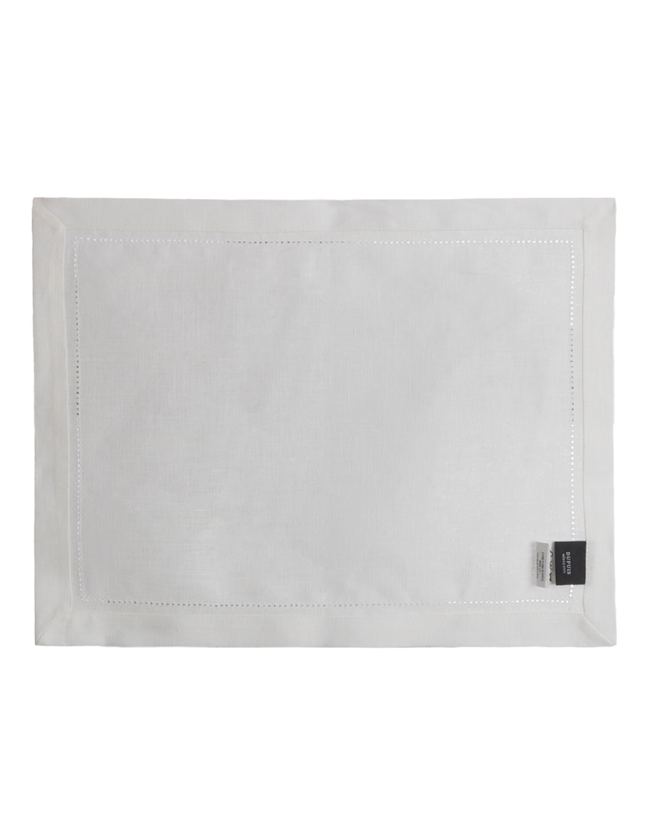 Mantel rectangular de lino Bacalar 3