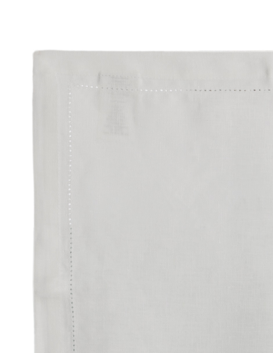 Mantel rectangular de lino Bacalar 2