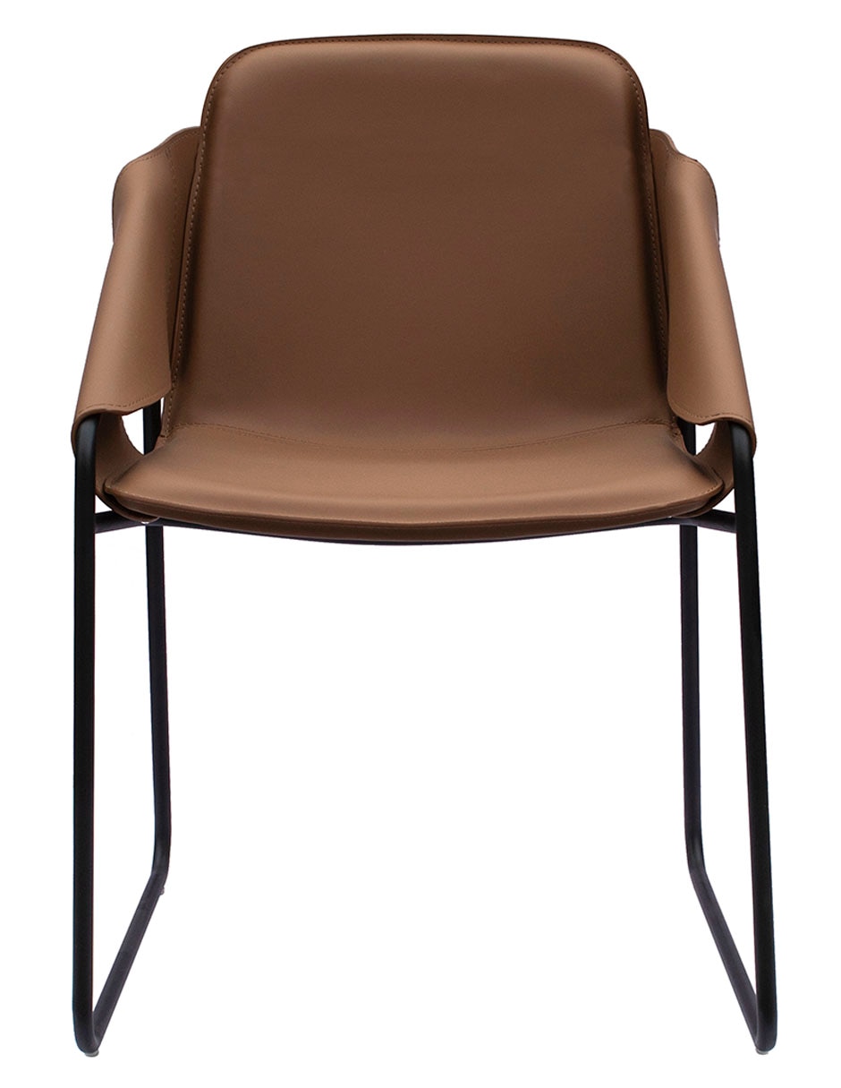 Silla Carlota de piel
