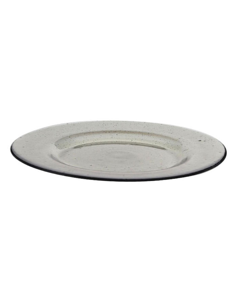 Plato postre Mila de cristal 2