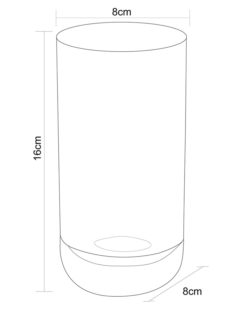 Vaso High Ball de vidrio