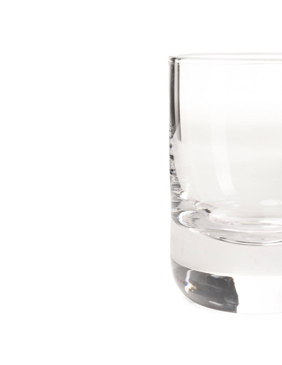 Tequilero de vidrio