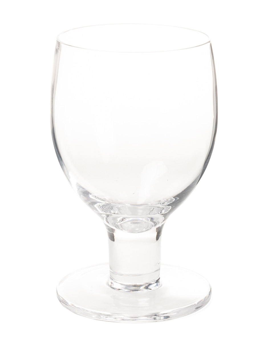 Copa para agua de vidrio