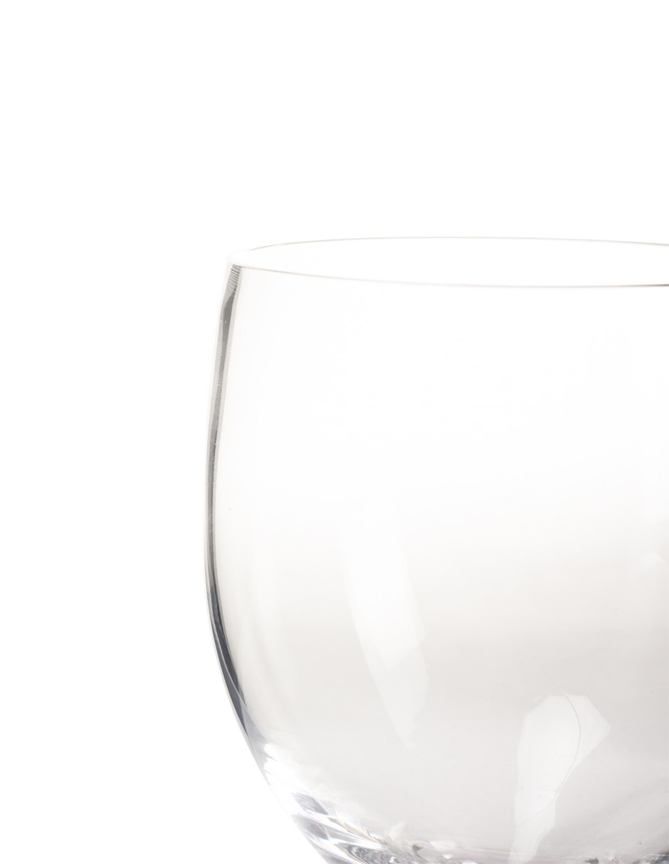 Copa para agua de vidrio