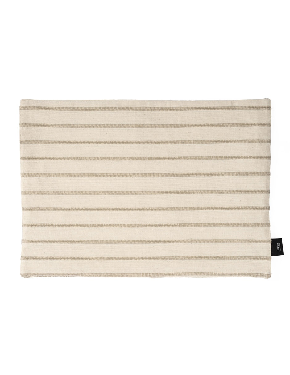 Set mantel rectangular de algodón Gia