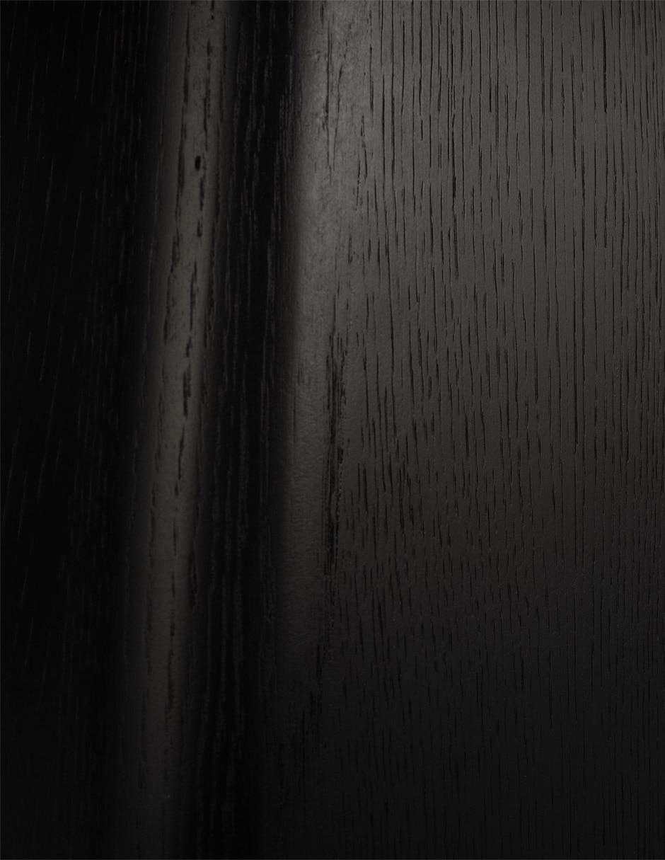 Mesa armable Mara de madera encino