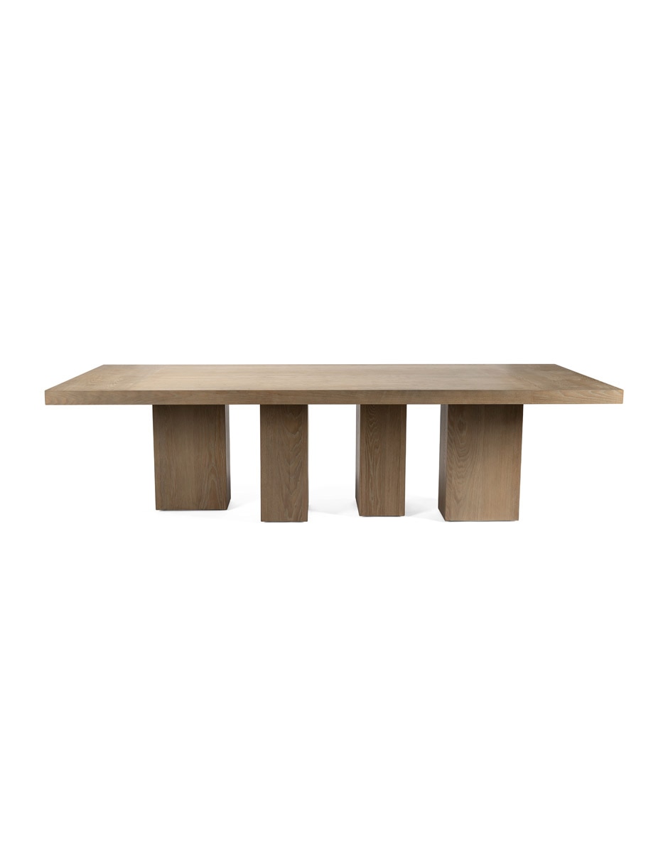 Mesa armable Cora de madera encino