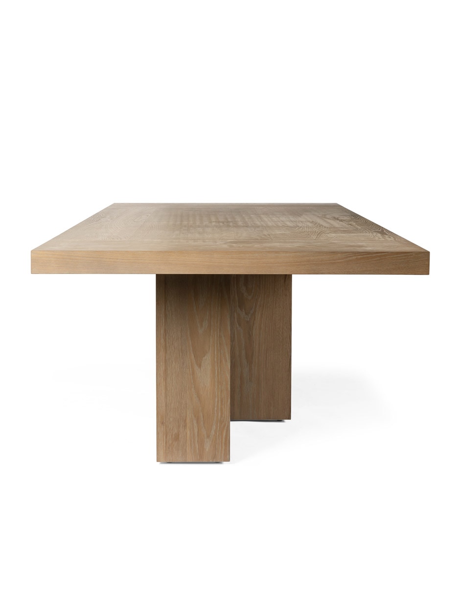 Mesa armable Cora de madera encino 5