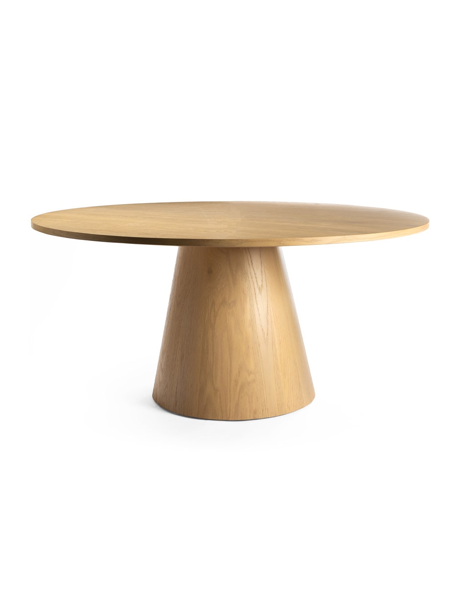 Mesa armable Danna de madera encino