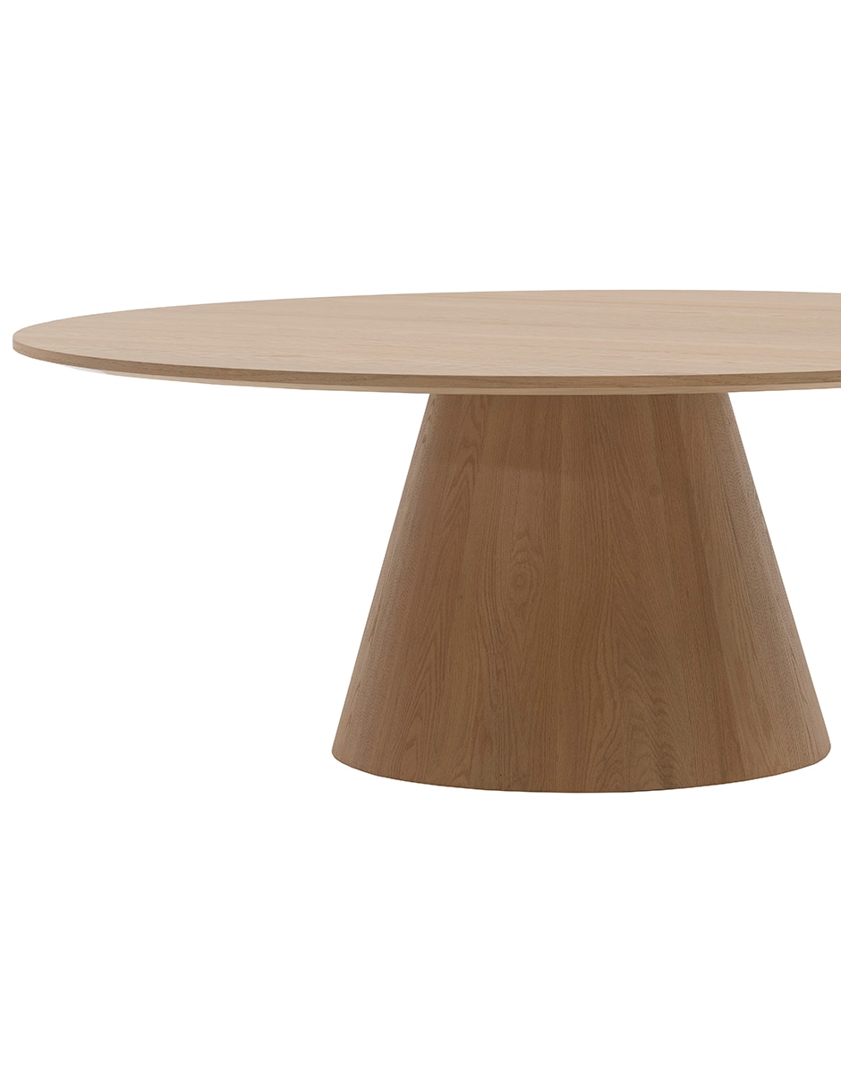 Mesa armable Danna de madera encino