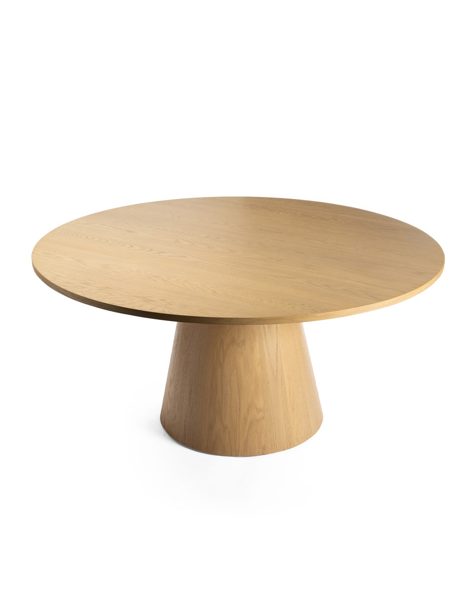 Mesa armable Danna de madera encino