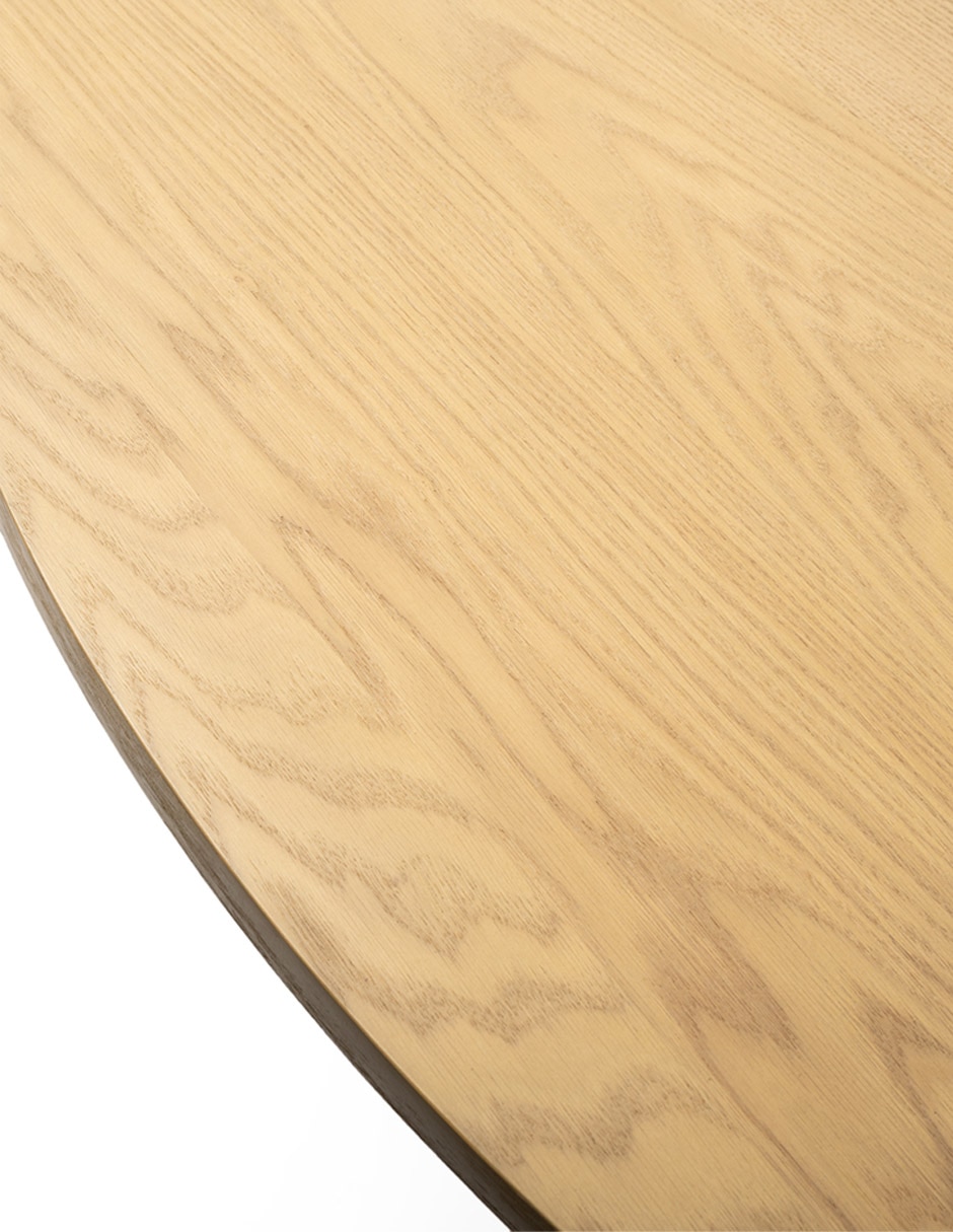 Mesa armable Danna de madera encino