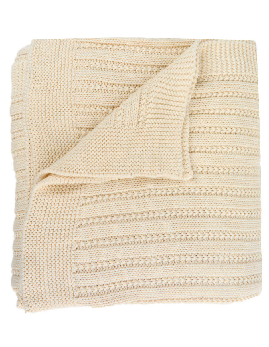 Frazada de tejido planodupuis runa throw