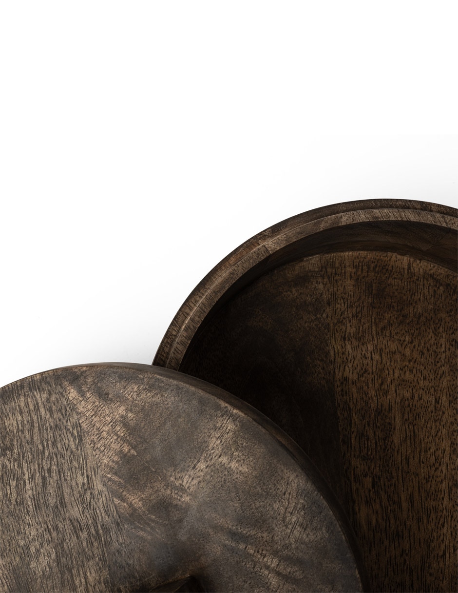 Caja decorativa Oli circular