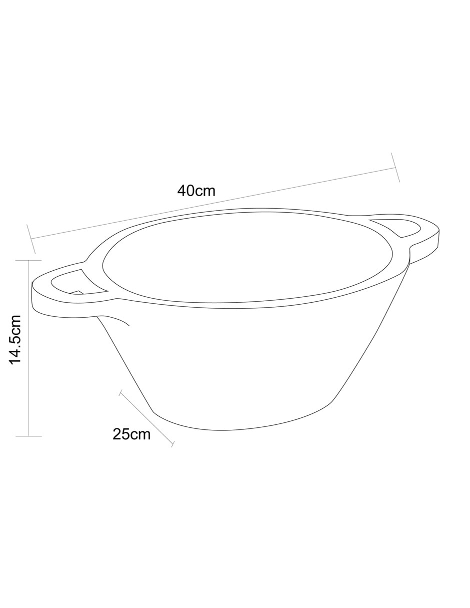 Bowl decorativo Oli 4