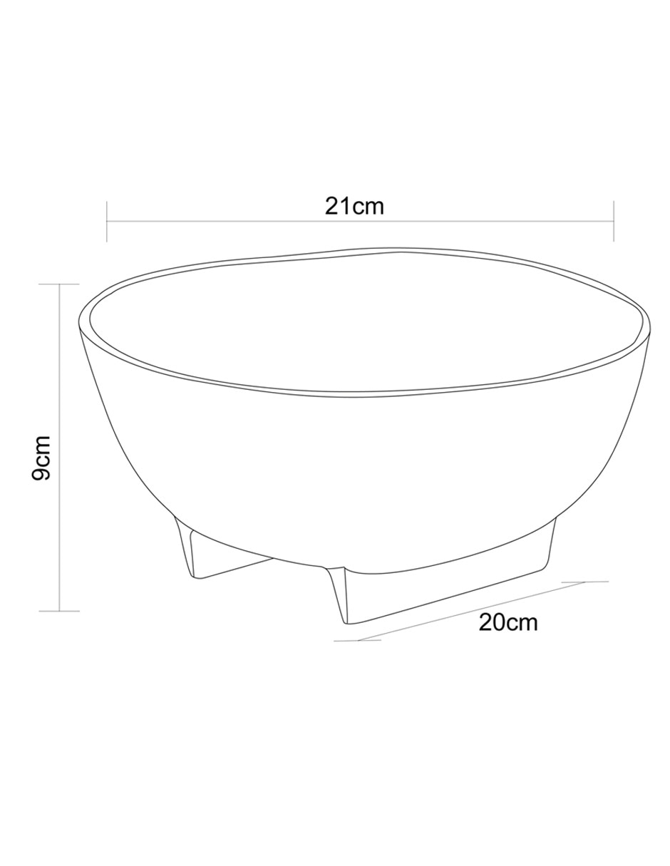 Bowl decorativo Dupuis cris