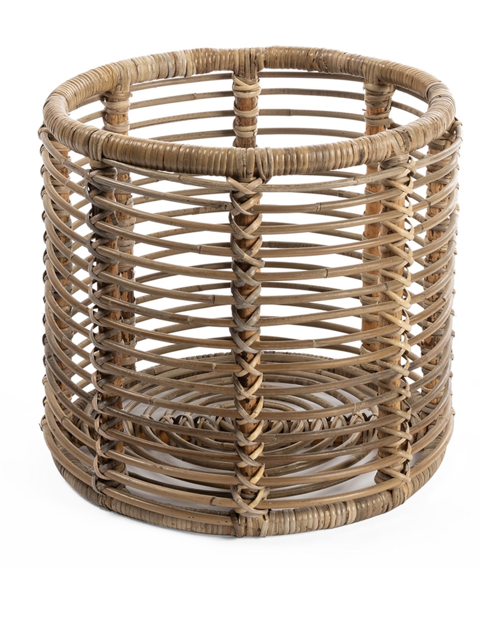 Cesto decorativo Moni de mimbre 1