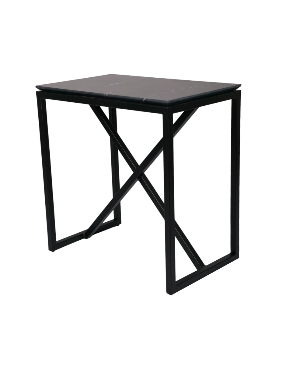 Mesa lateral citlalli de mármol