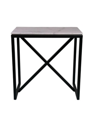 Mesa lateral citlalli de mármol Mesa lateral citlalli de mármol