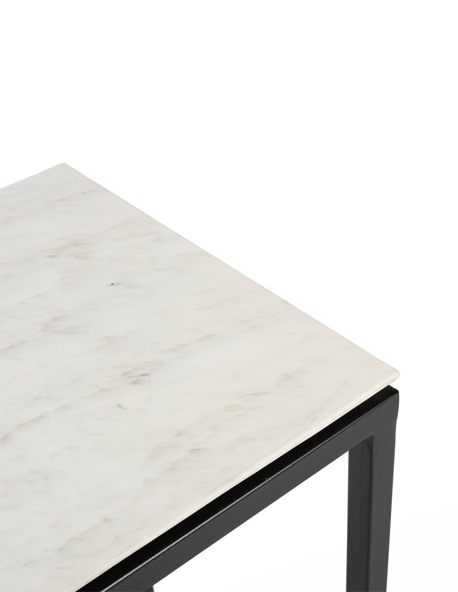 Mesa lateral citlalli de mármol 5