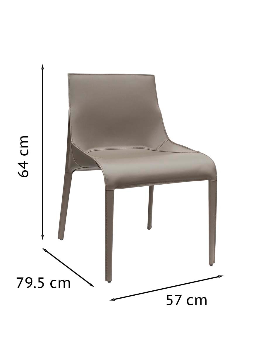 Silla Alba de piel 6