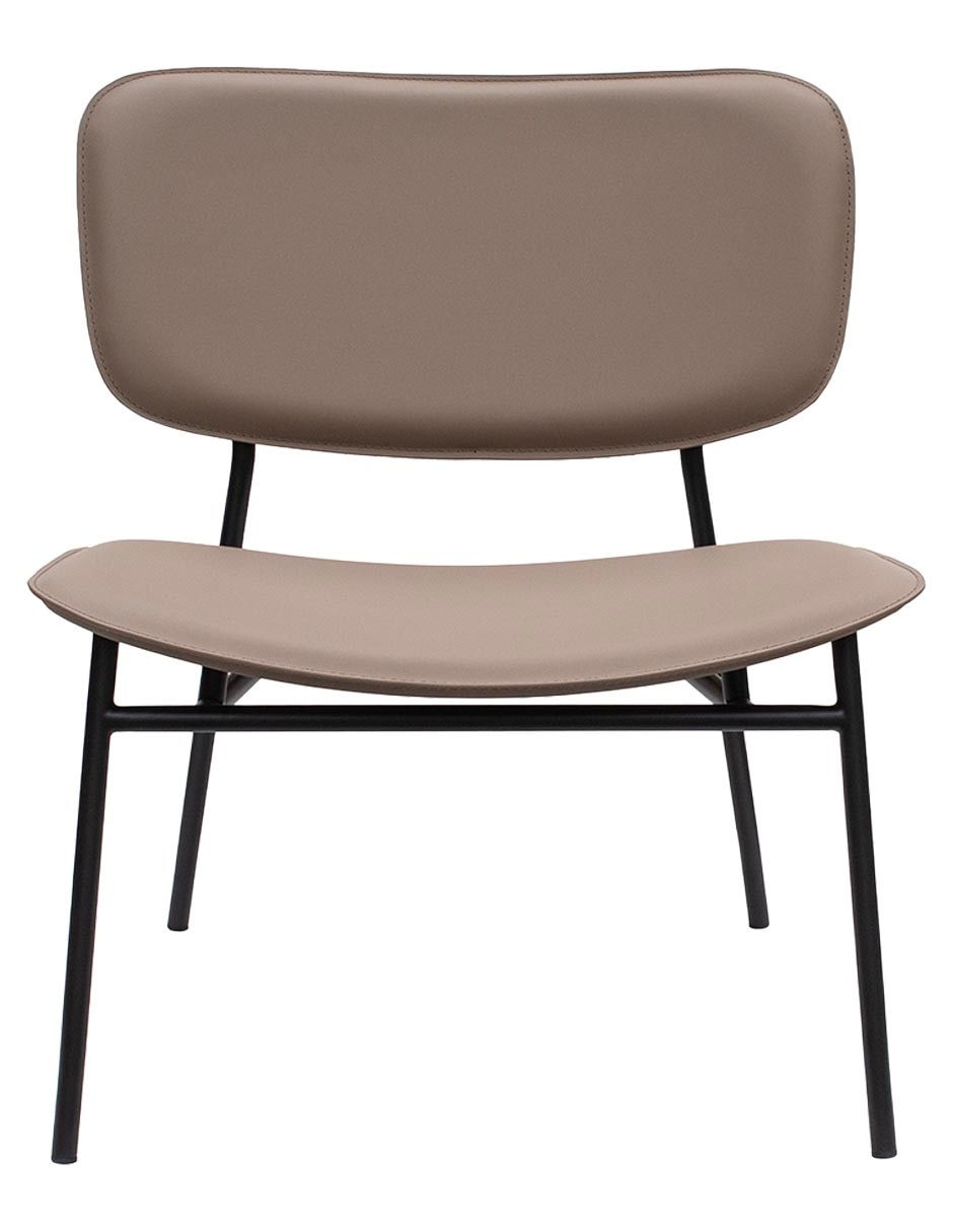 Silla Luciana de piel