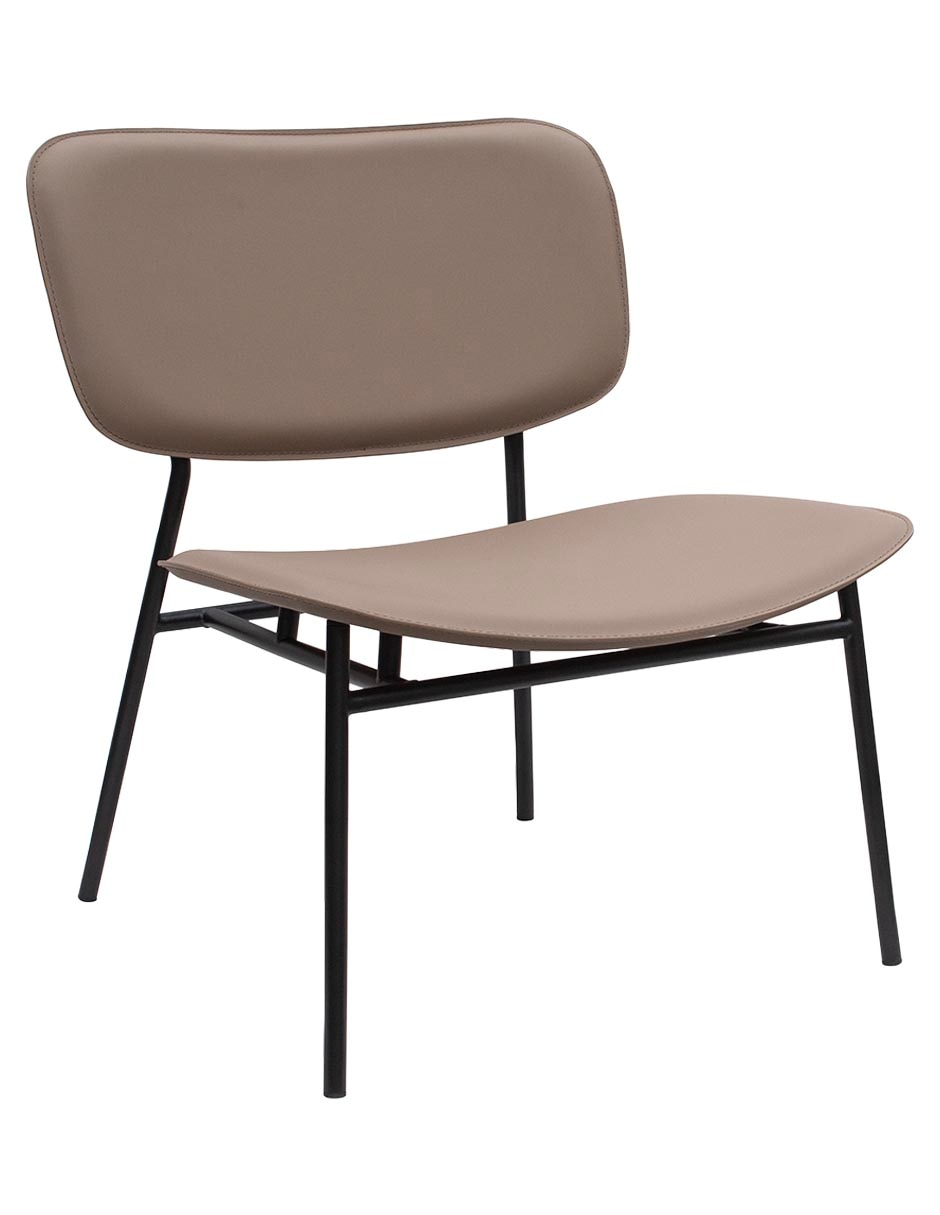 Silla Luciana de piel