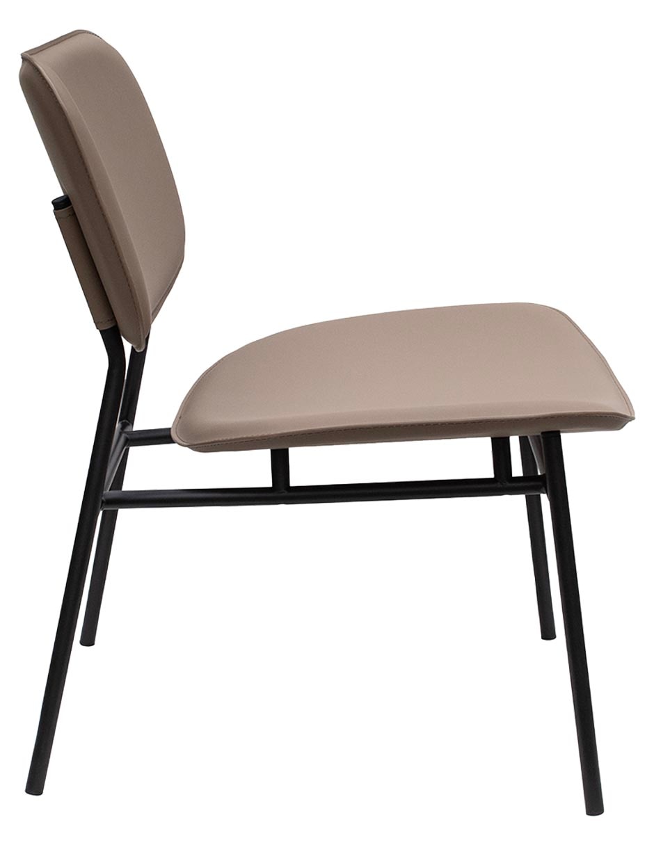 Silla Luciana de piel