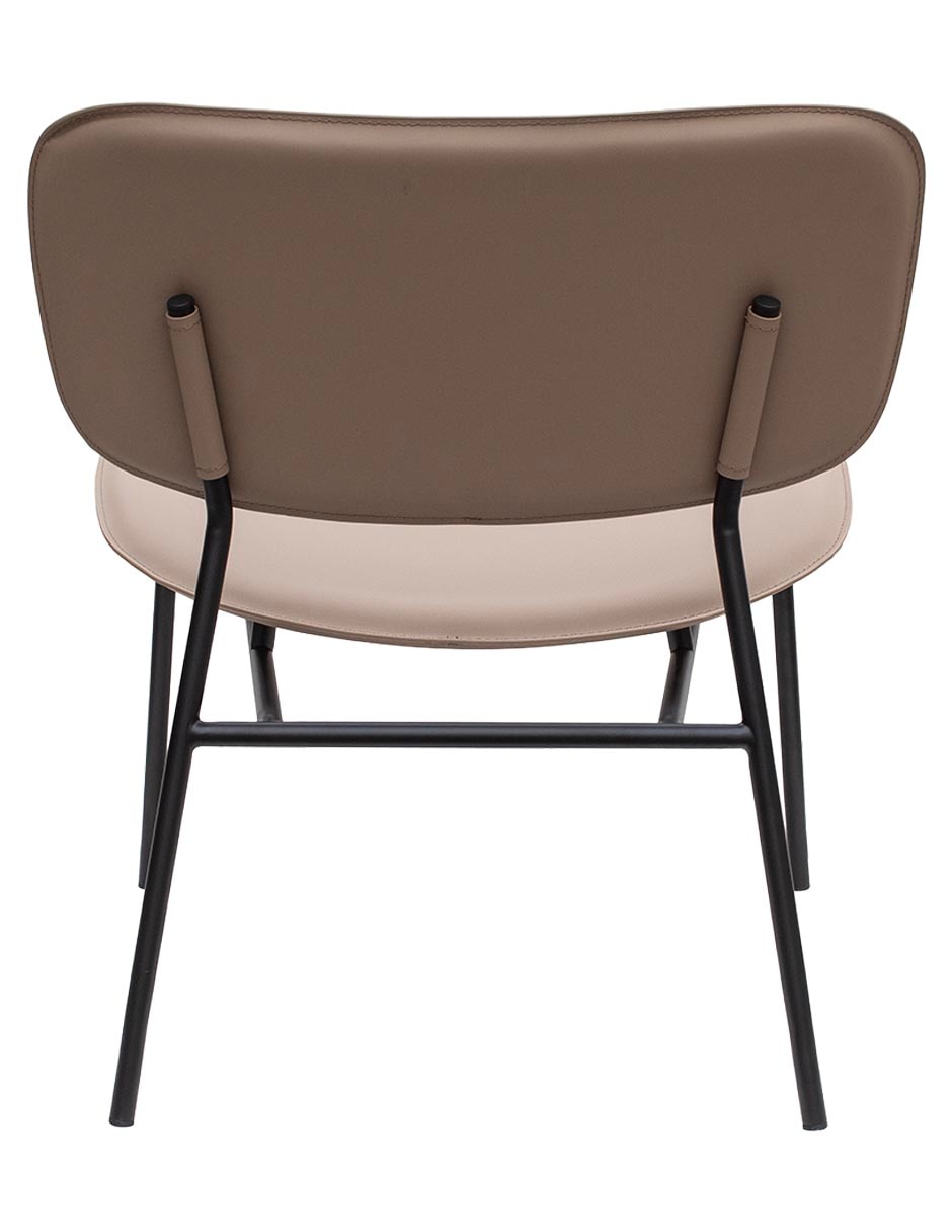 Silla Luciana de piel