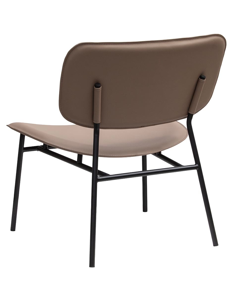 Silla Luciana de piel