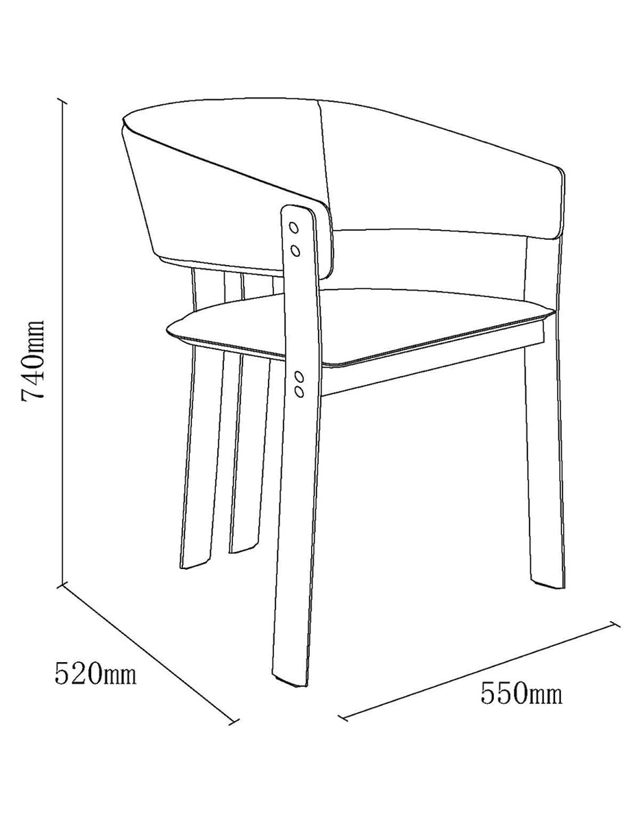 Silla Victoria de piel 6