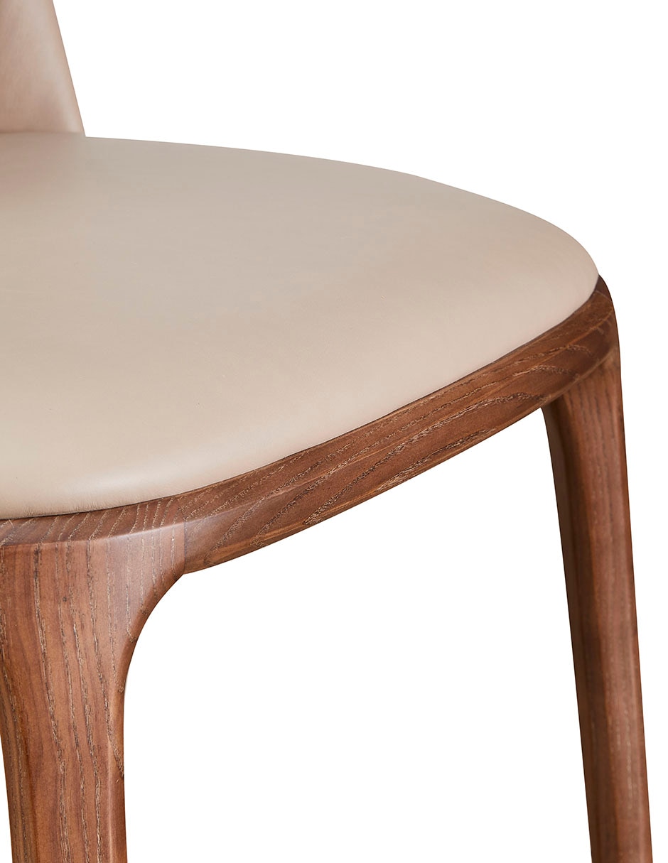 Silla Pau de piel