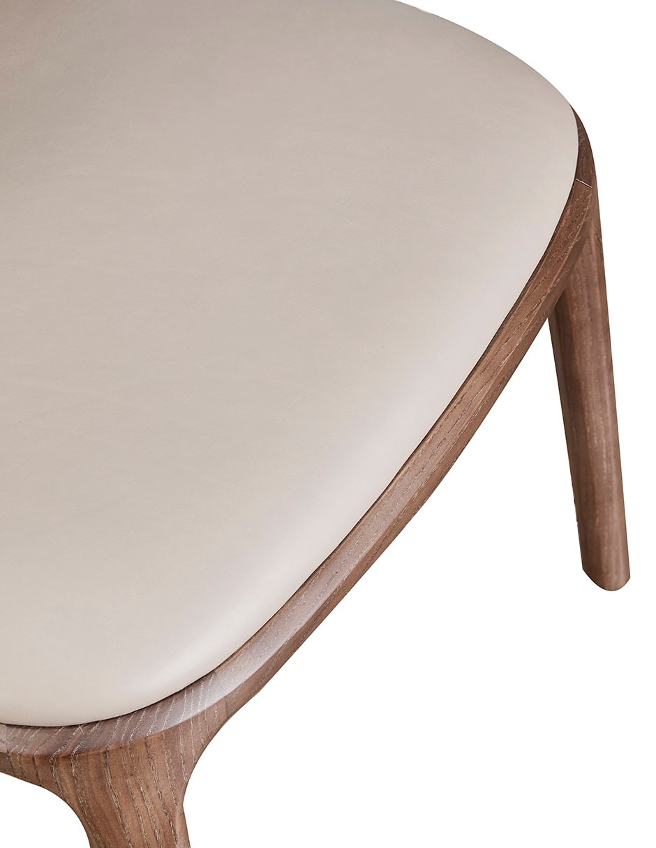 Silla Pau de piel
