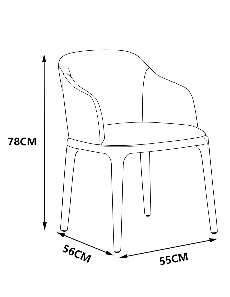 Silla Ady de piel 10