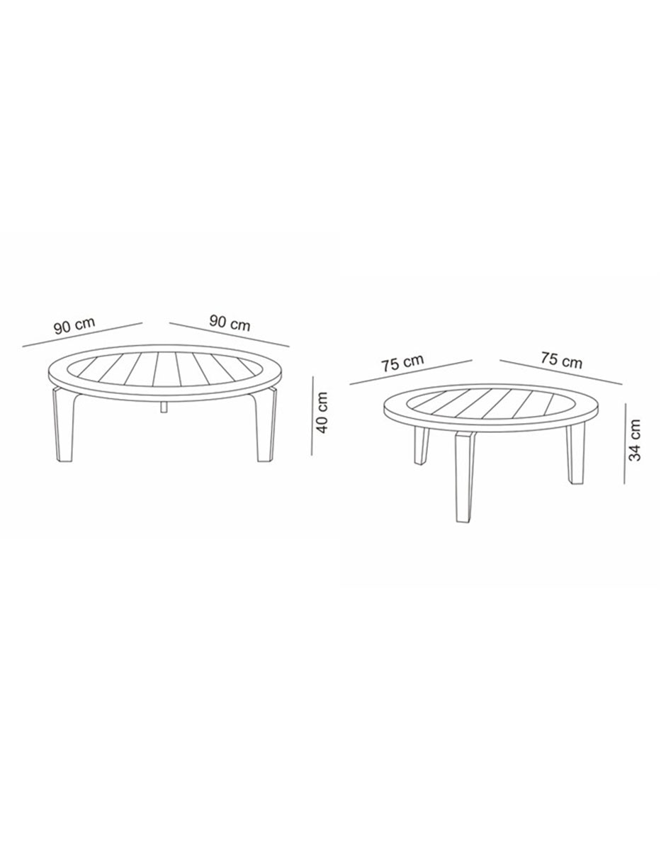 Set Mesa Nido 5