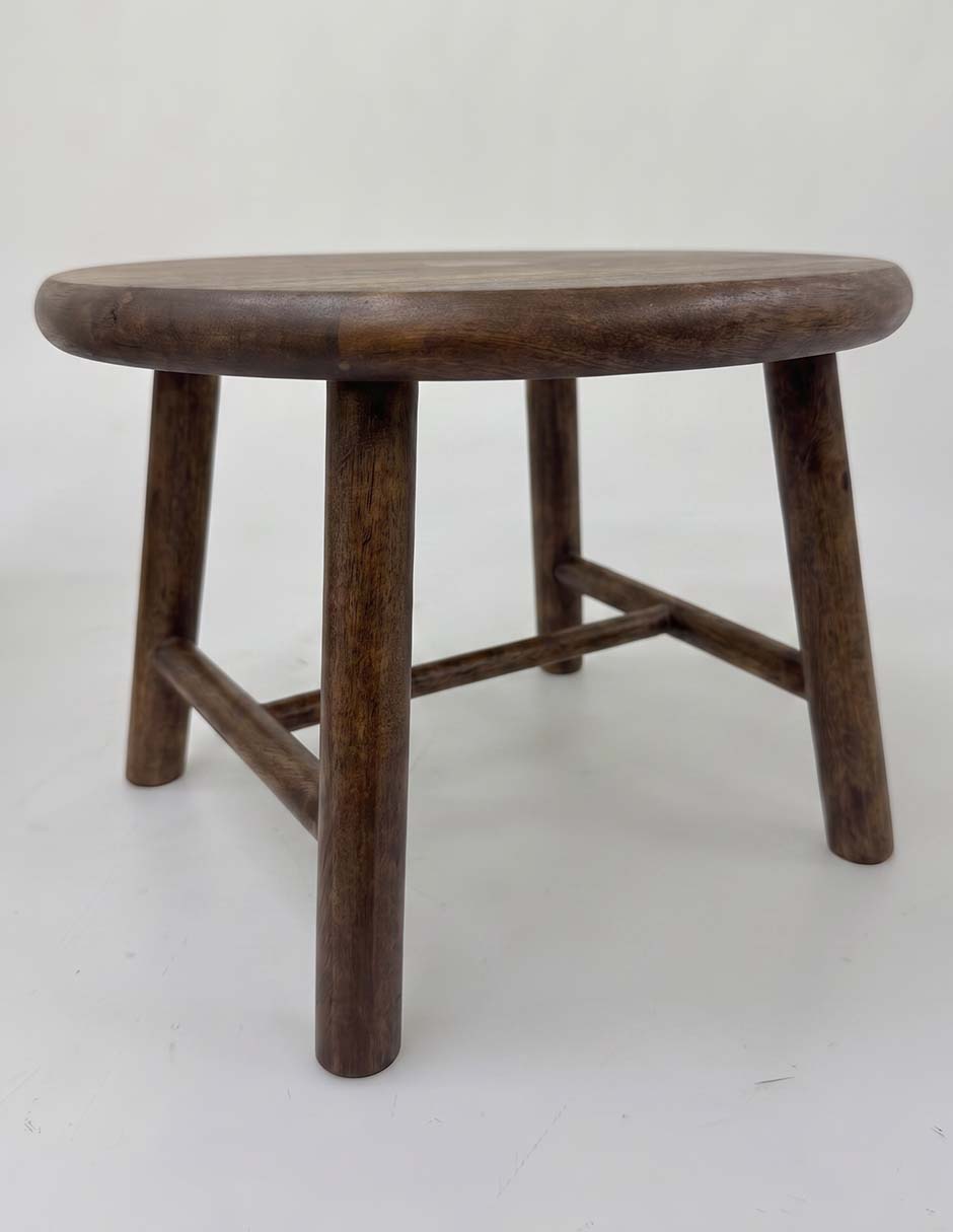 Mesa lateral Nora de madera