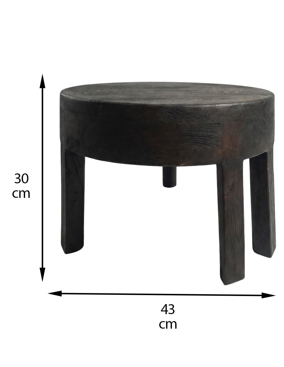 Mesa lateral Sira de madera