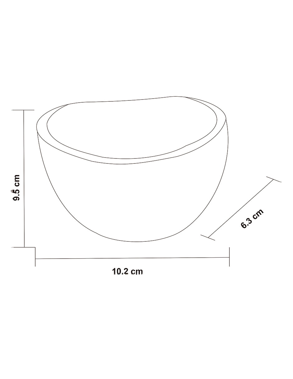 Bowl Layla de resina 4