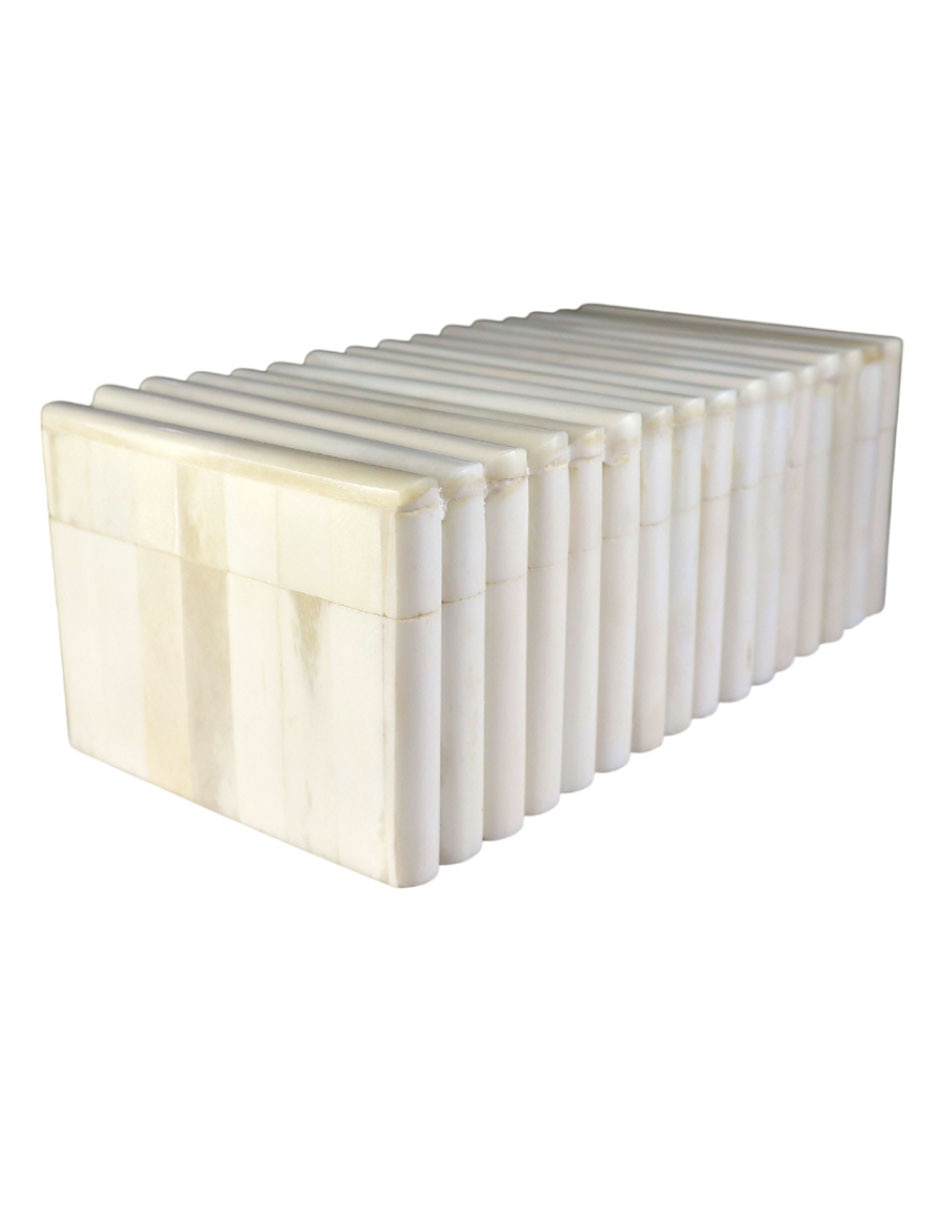 Caja decorativa Hueso rectangular 1