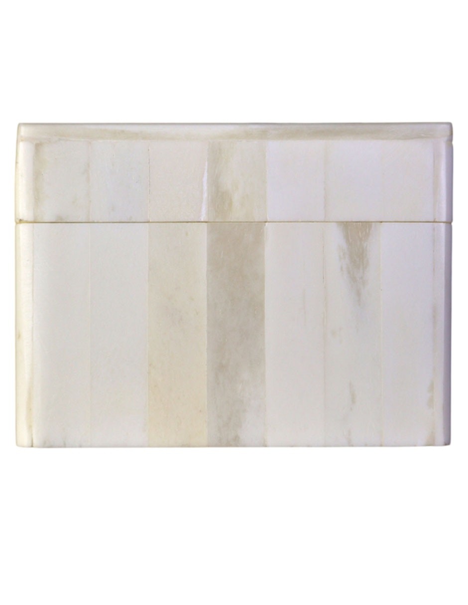 Caja decorativa Hueso rectangular 3