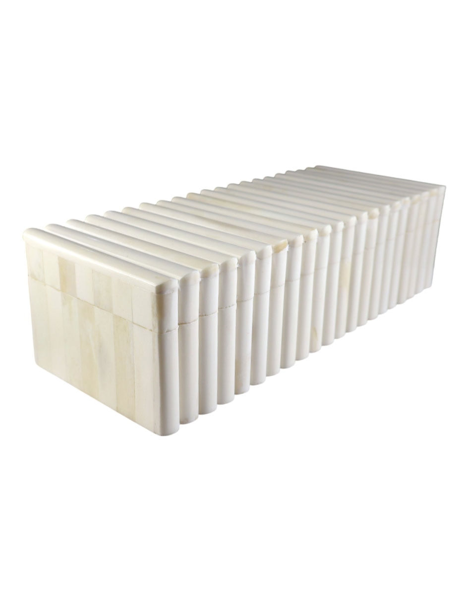 Caja decorativa Hueso rectangular 1