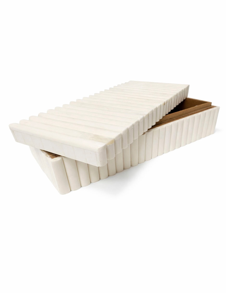 Caja decorativa Hueso rectangular 5