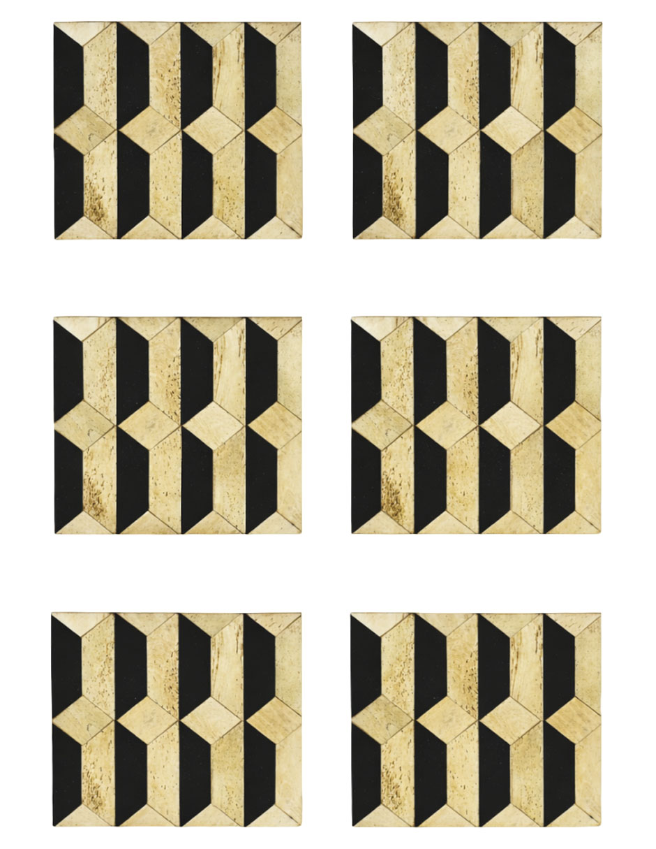 PORTA CALIENTE HUESO MDF, CAFÉ 3
