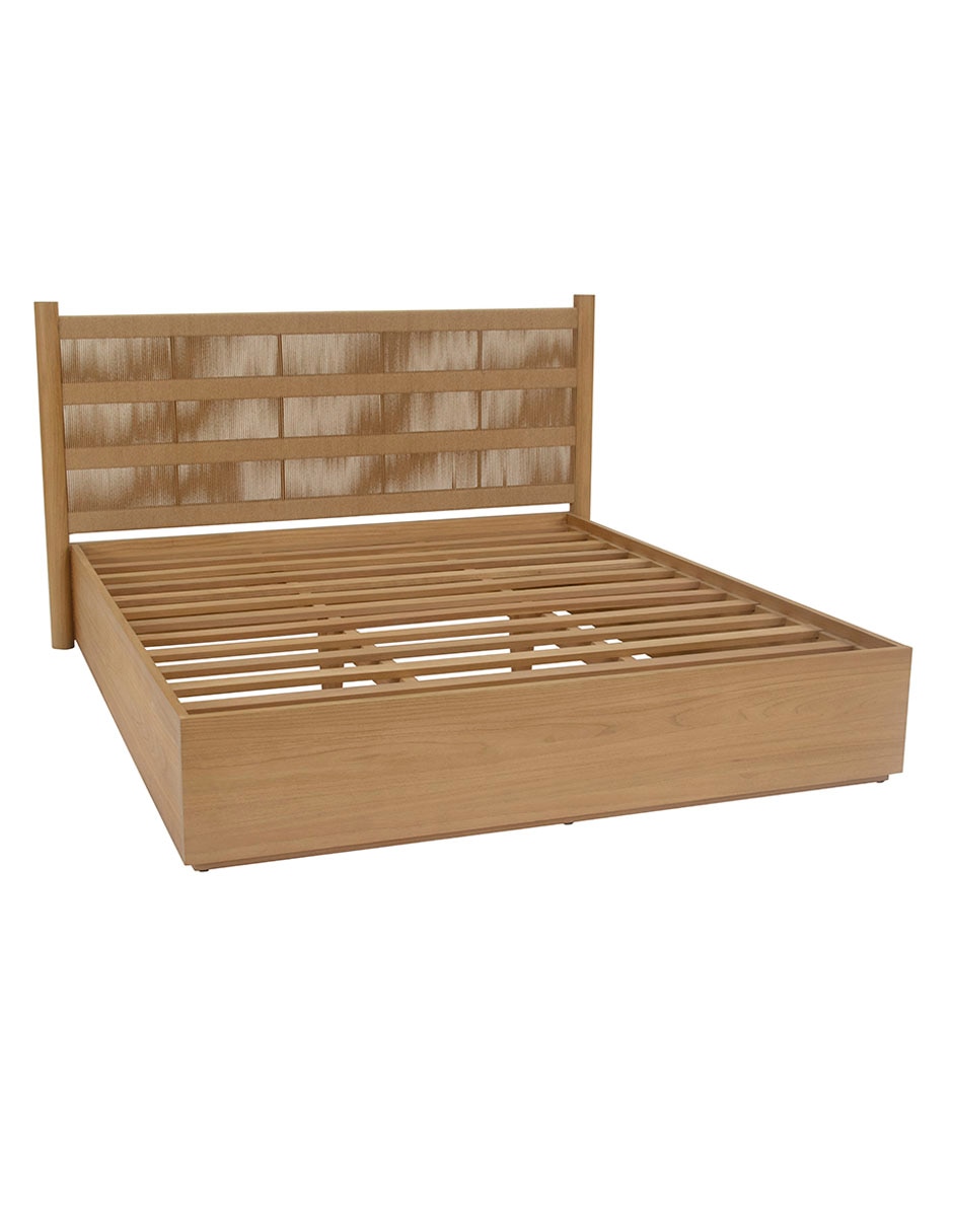 Cama Mar de Cortés de madera king size 2