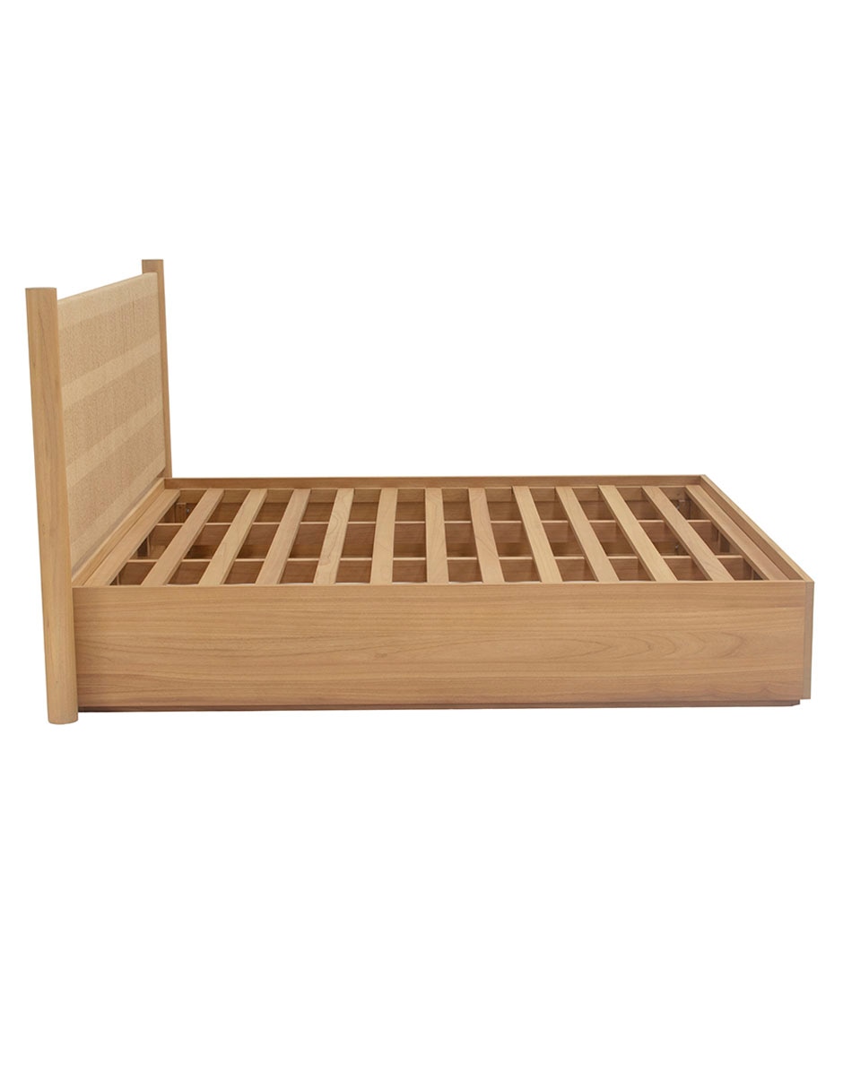 Cama Mar de Cortés de madera king size 3