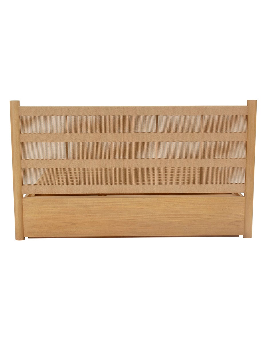 Cama Mar de Cortés de madera king size 4