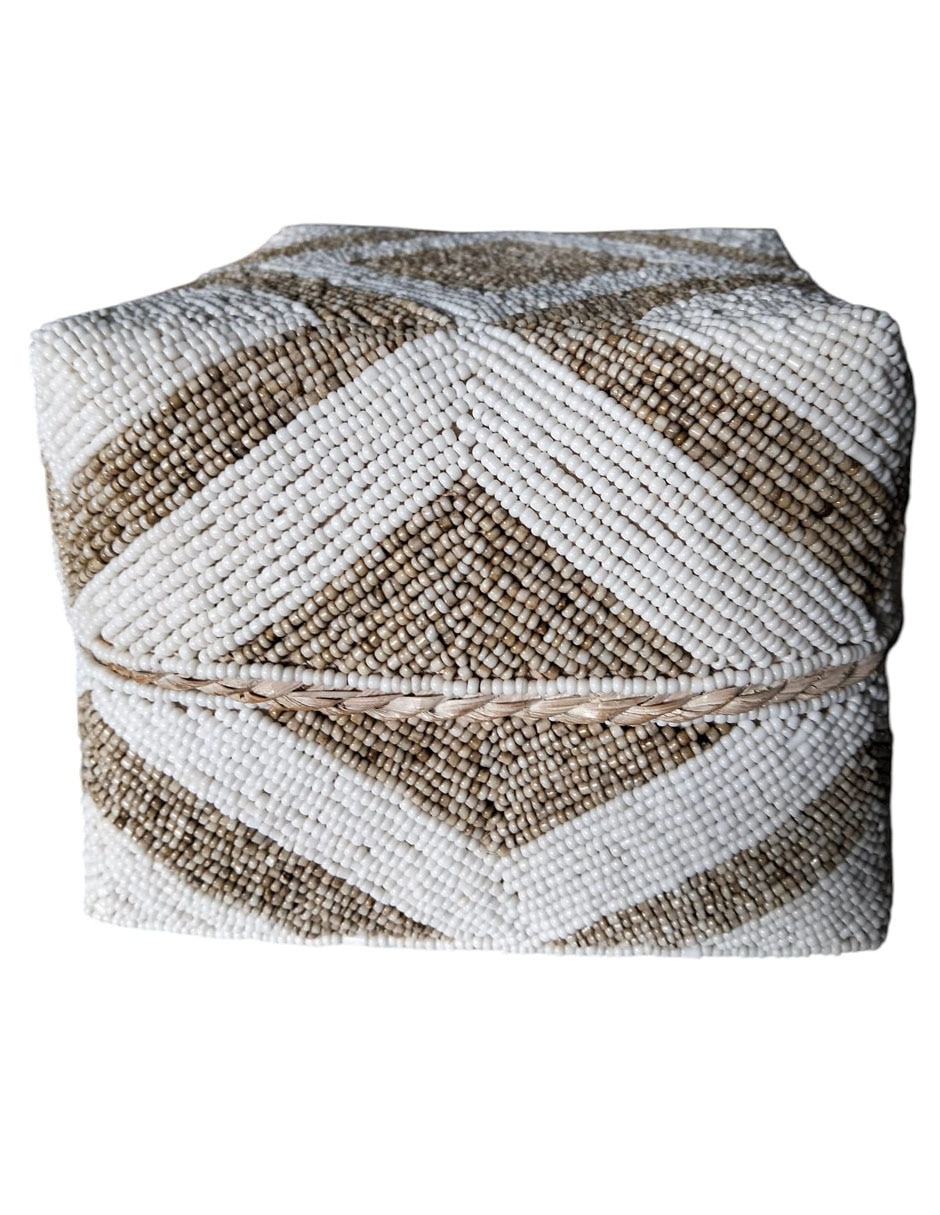 CAJA DECORATIVA ISLA , BEIGE 3