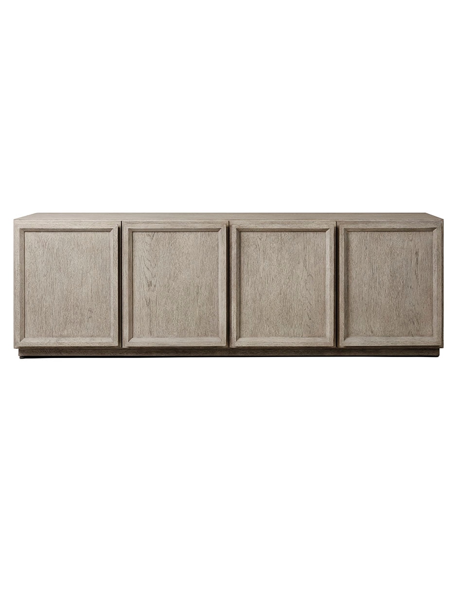 BUFETERO MACARENA MADERA, GRIS